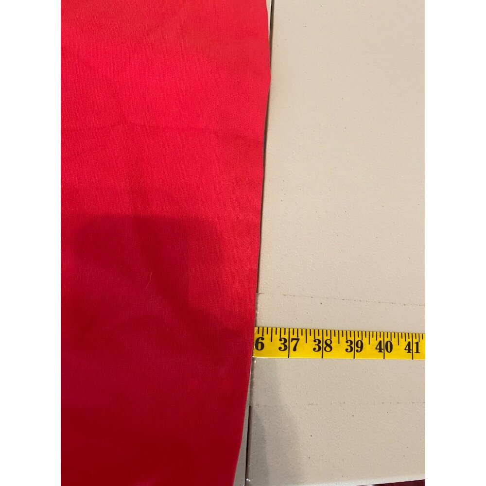Giorgio Armani Red Sleeveless Blouson Dress Italy Medium Size 46 - Picture 7 of 10